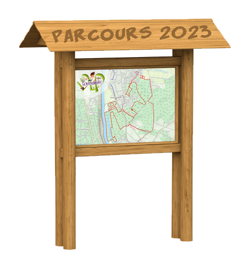 Panneau plan parcours